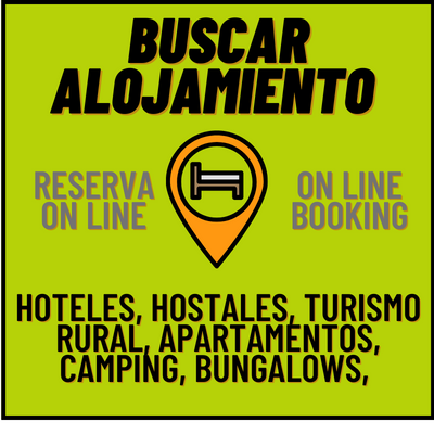 alojamiento reservas hoteles hostales turismo rural apartamentos camping bungalow booking