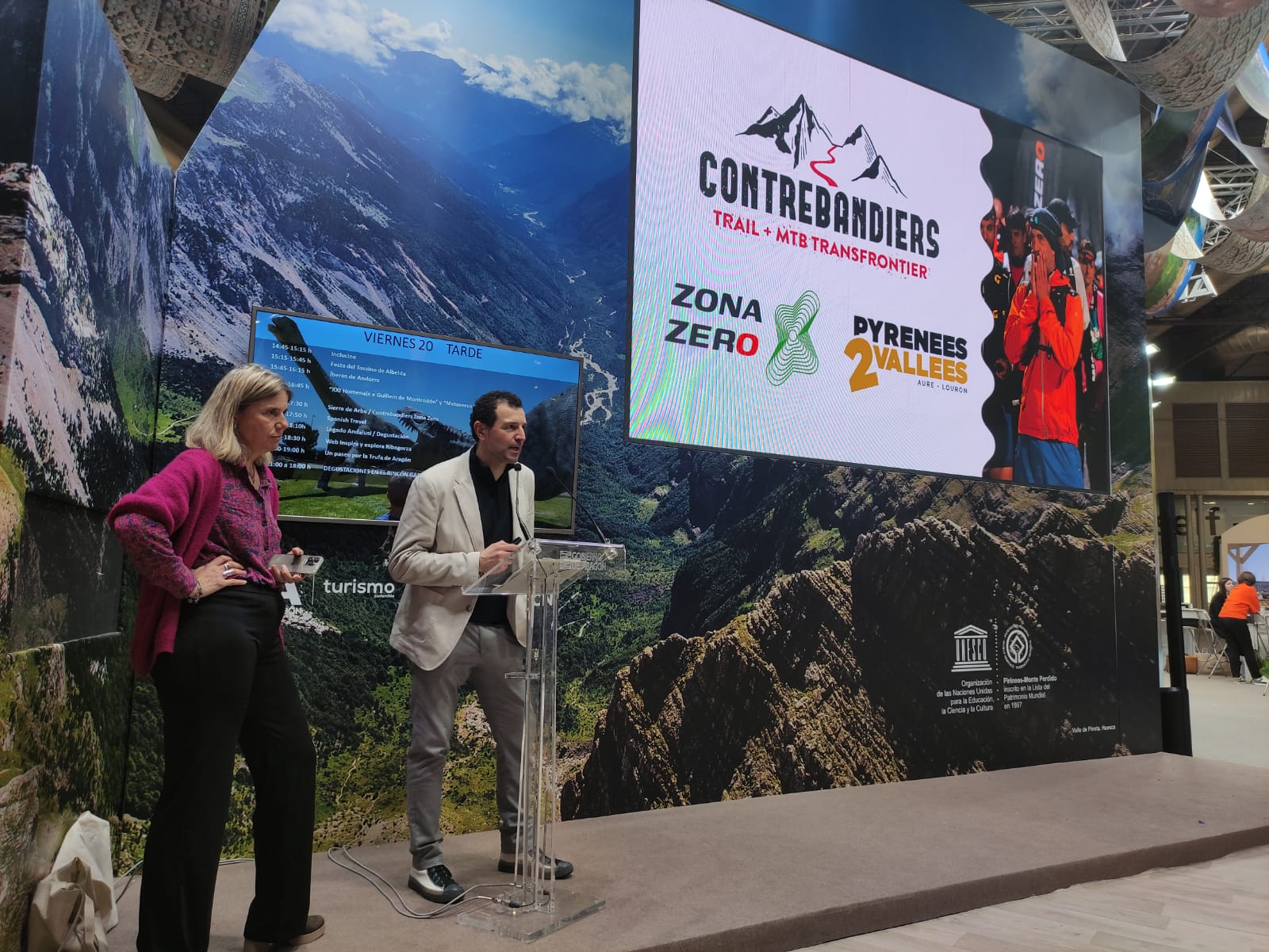 Zona Zero Pirineos acerca el turismo de bicicleta de montaña a Fitur 2023