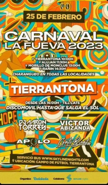Carnaval de La Fueva 2023 el 25 de Febrero