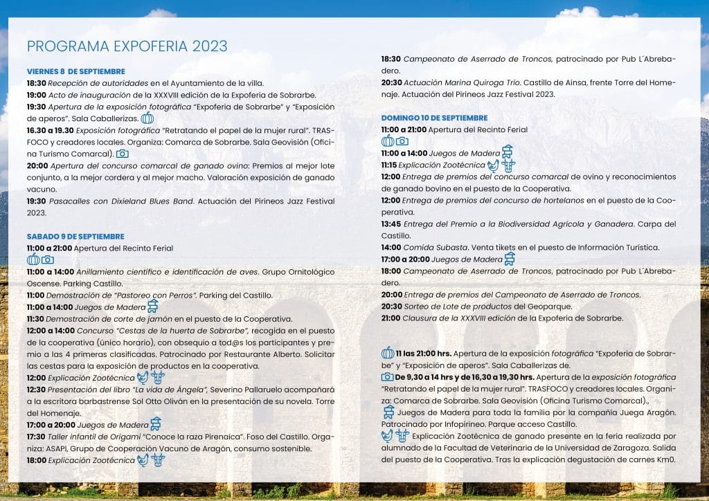 Pirineos Pirineo folleto expoferiajornadas 2023 2